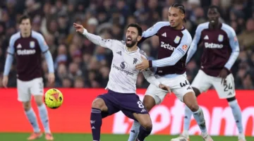 برونو مهدد بالغياب طويلاً.. هل يعود لديربي مانشستر؟